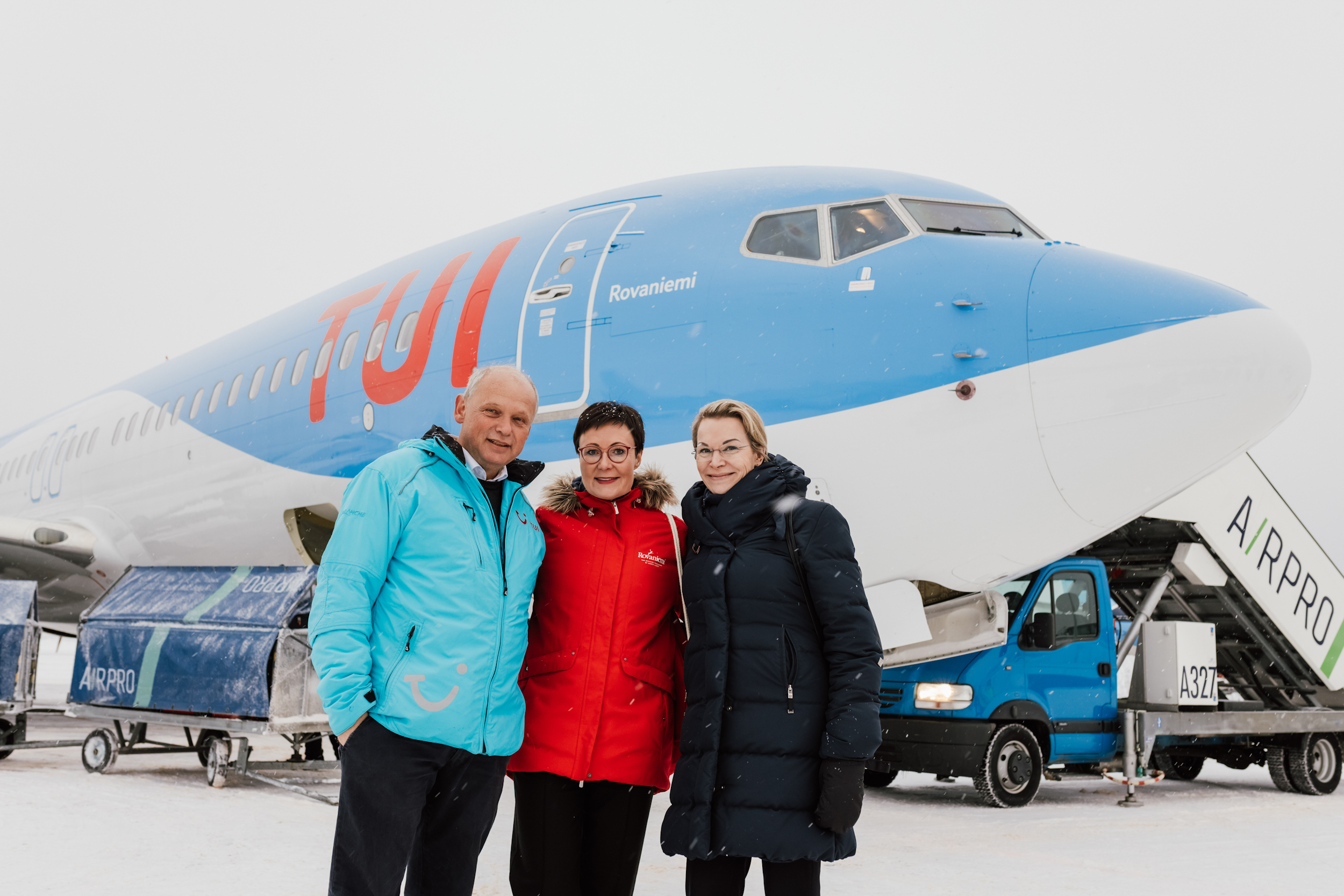 Lapland winter flight program bigger than ever TUI Boeing 737 8 named